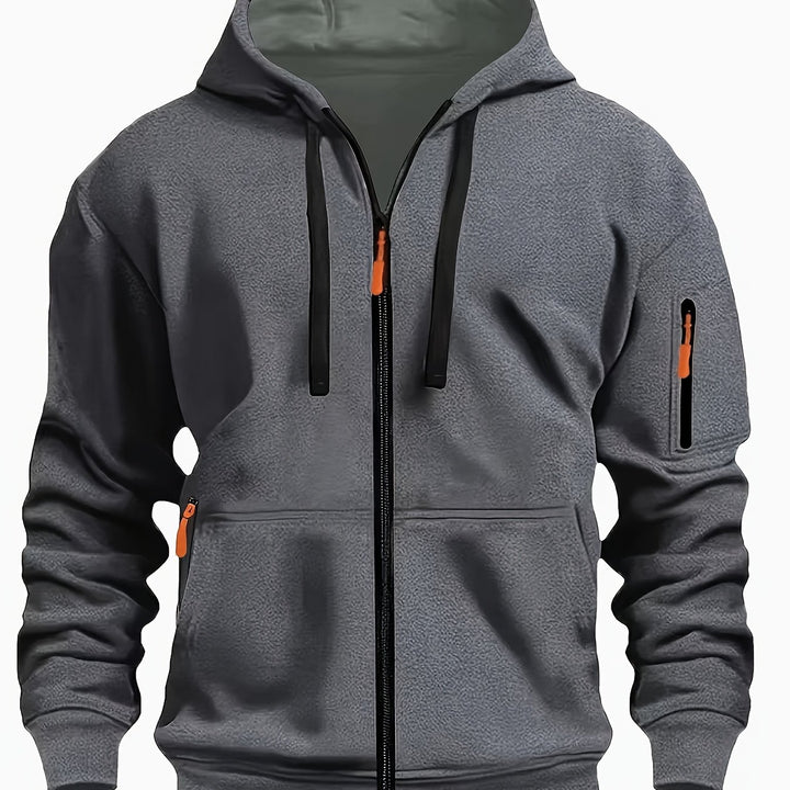 Nolan | Zip-Up Hooded Jacket