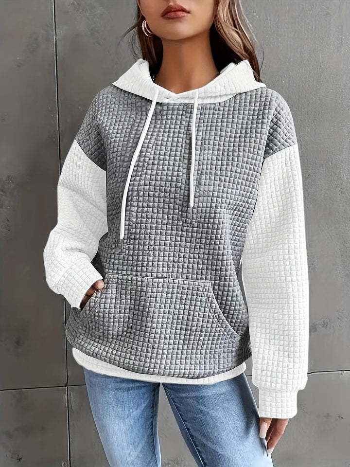 Carol | Cozy Color Block Hoodie