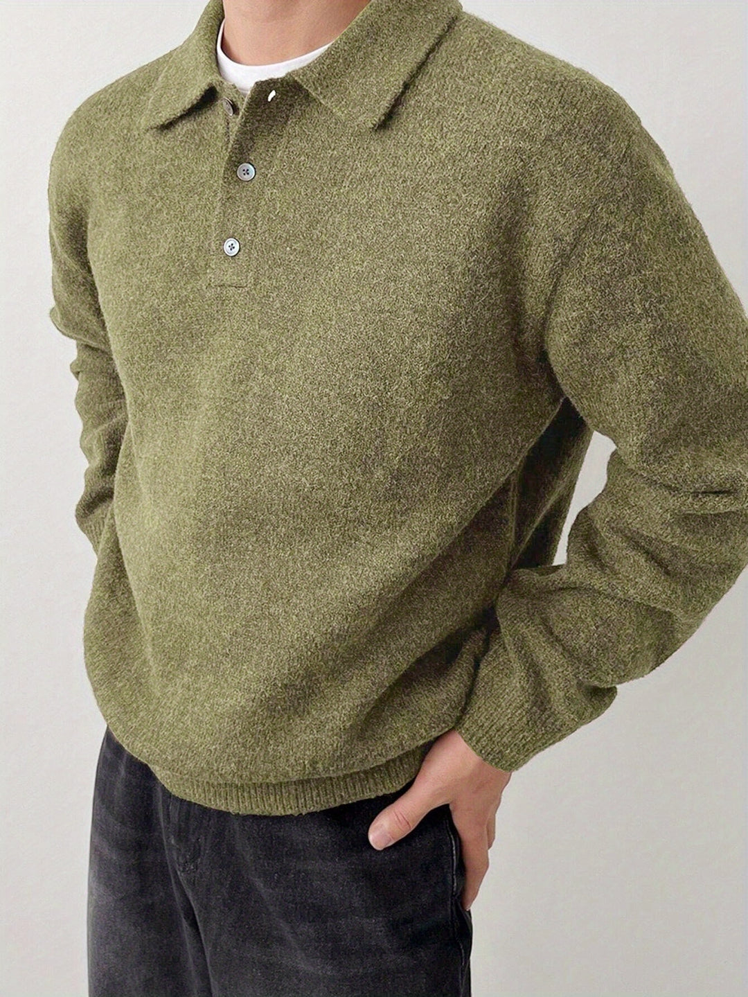 Sullivan | Refined Polo-Collar Sweater