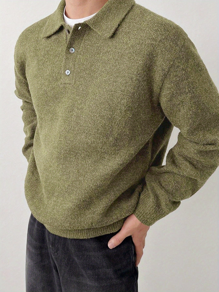 Sullivan | Refined Polo-Collar Sweater