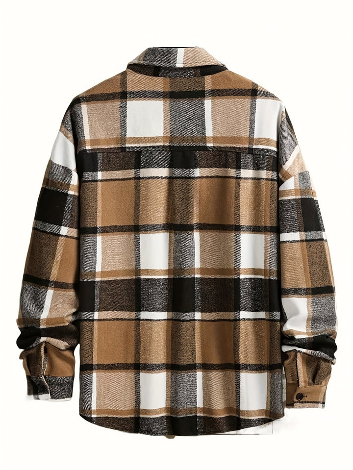 Griffin | Rugged Plaid Overshirt