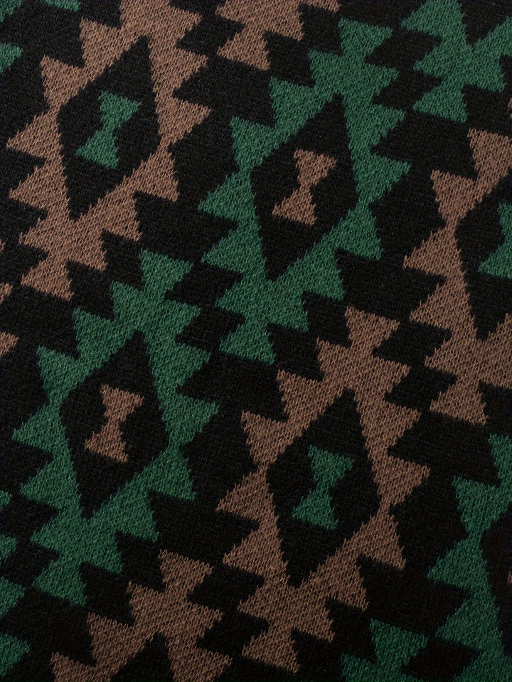 Harrison | Patterned Crewneck Sweater
