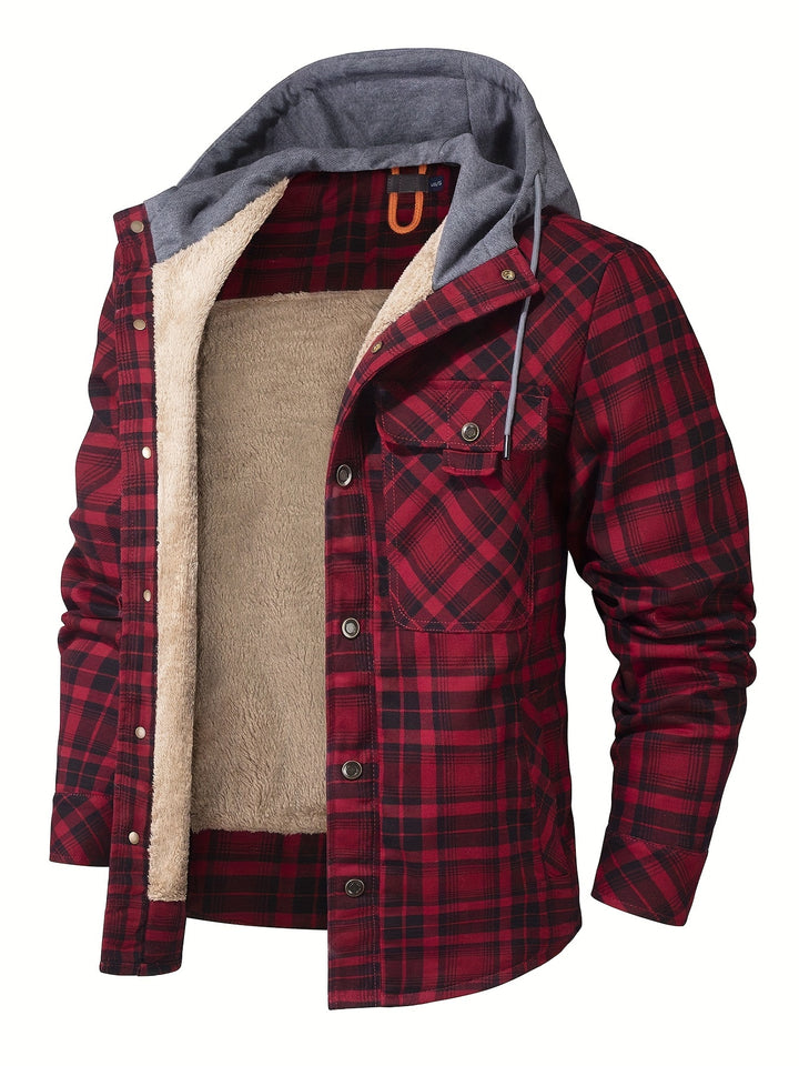 Rhett | Rugged Hooded Shirt Jacket