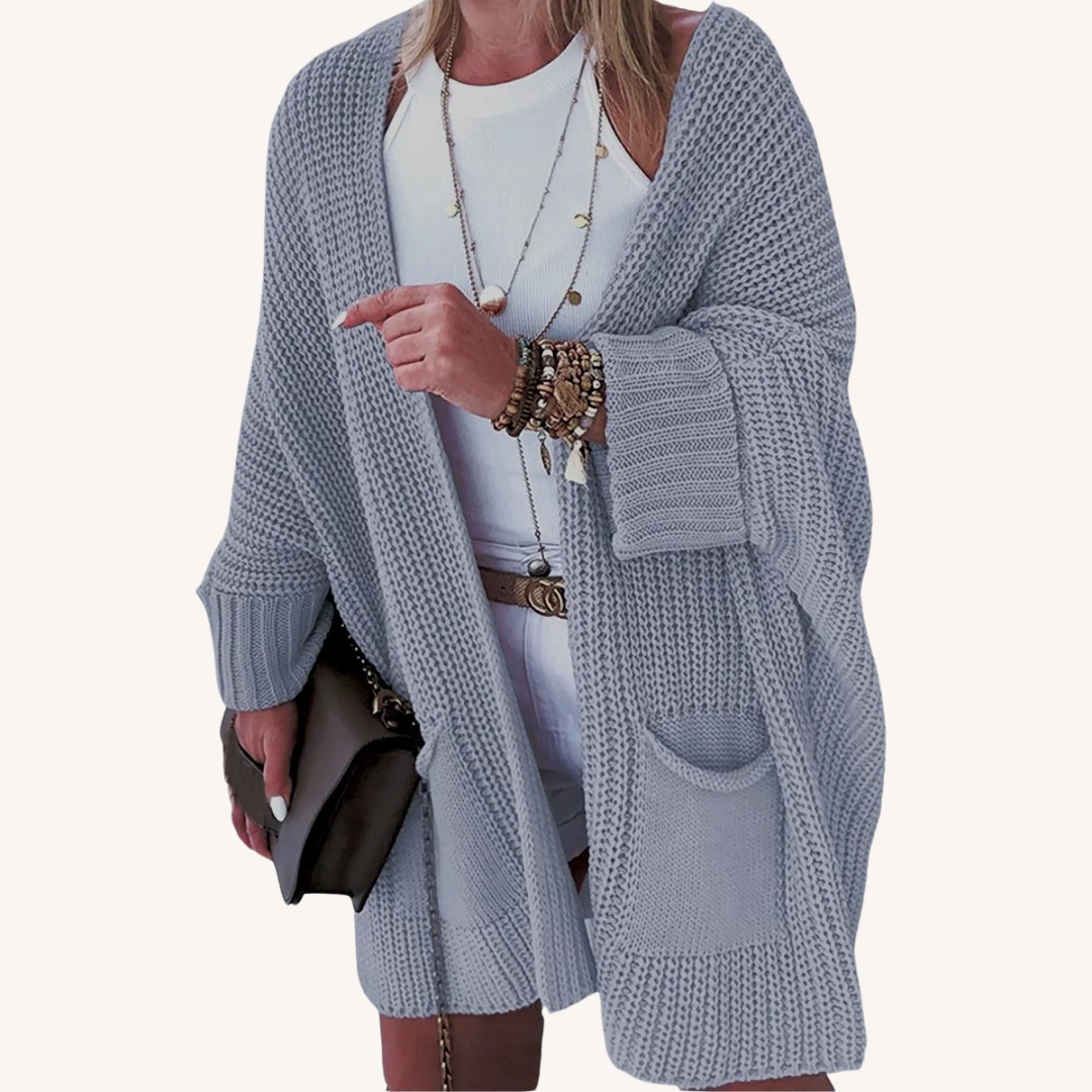 Sandra | Chunky Open-Front Cardigan
