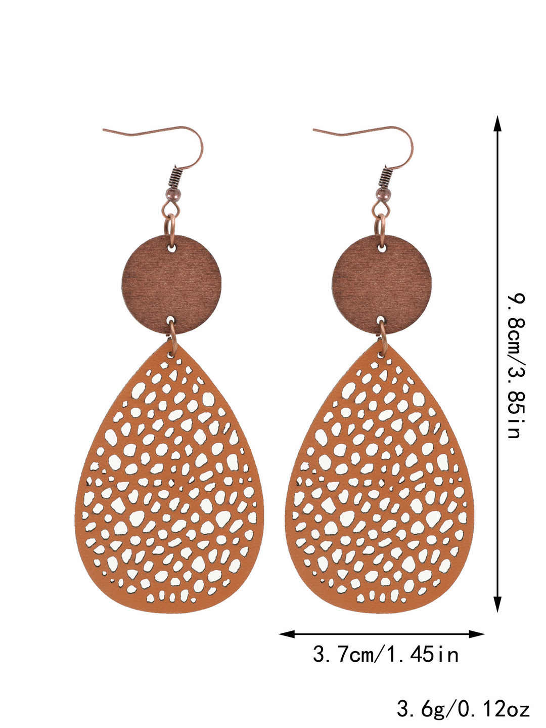 Rosalyn | Vintage Teardrop Drop Earrings