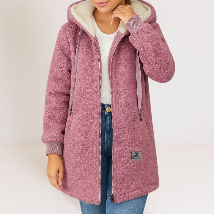 Daphne | Cozy Hooded Zip-Up Jacket