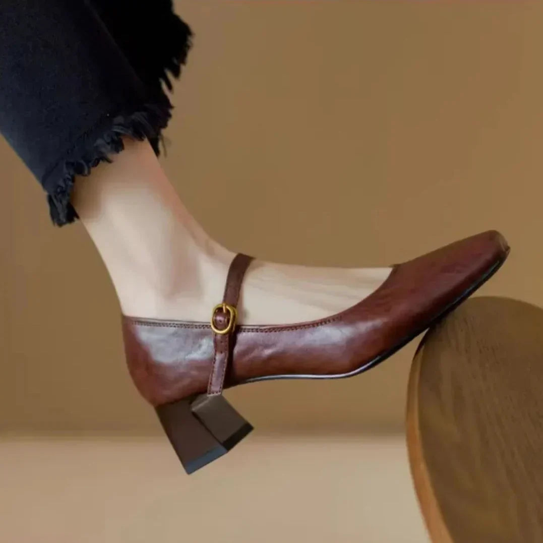 Coraline | Timeless Ankle-Strap Heels