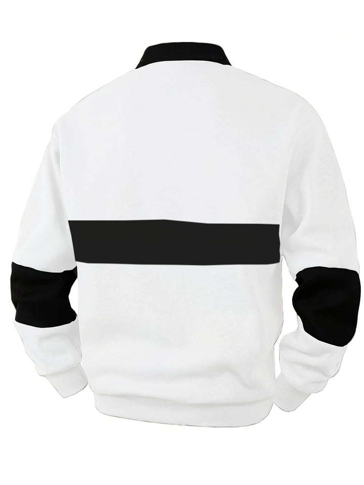 Miles | Colour-Block Rugby Shirt
