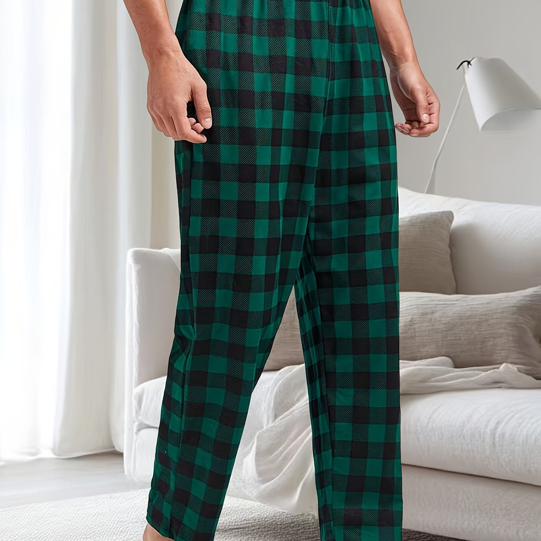 Bennett | Cozy Plaid Lounge Pants
