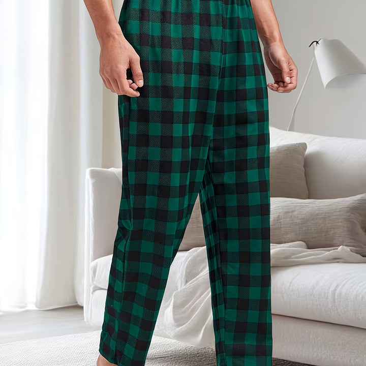 Bennett | Cozy Plaid Lounge Pants