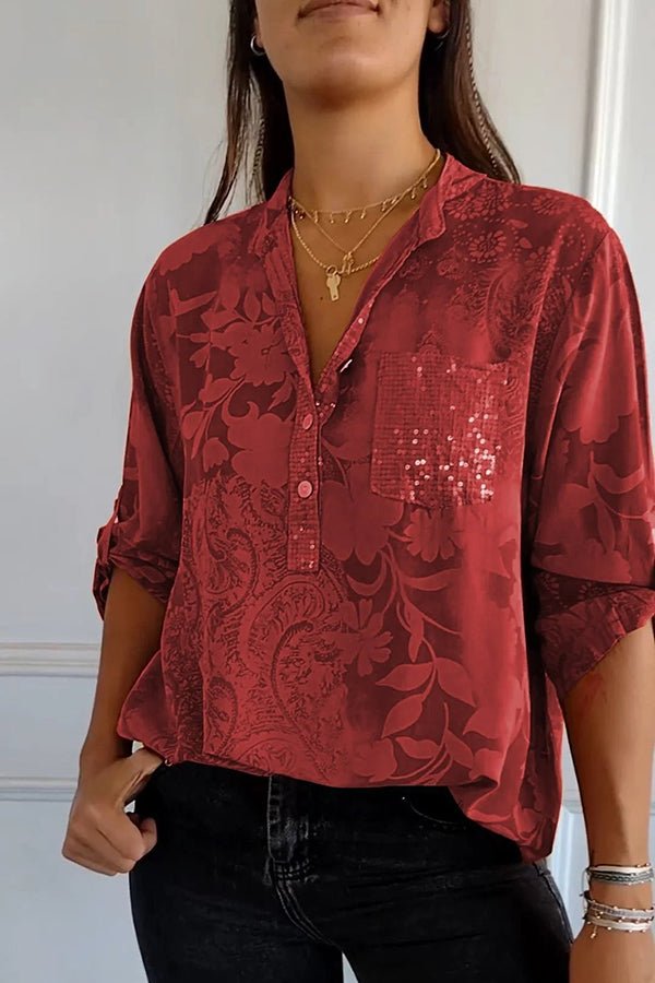 Constance | Refined Button-Front Blouse