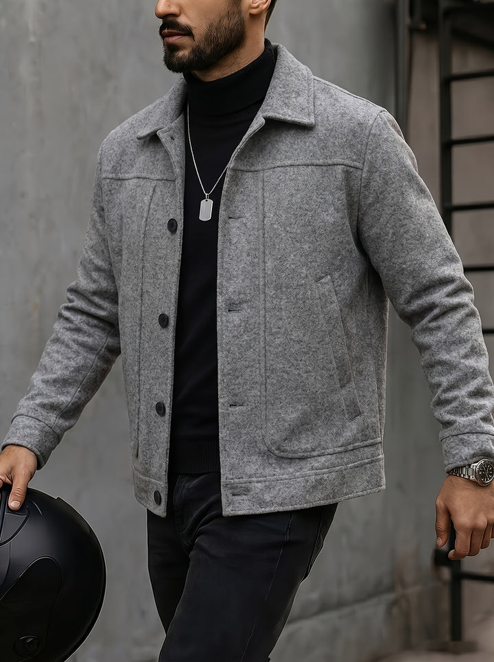 Grady | Textured Everyday Utility Jacket