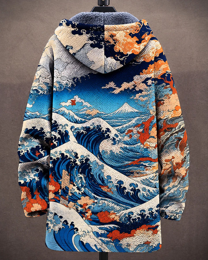 Donovan | Art-Print Hooded Jacket