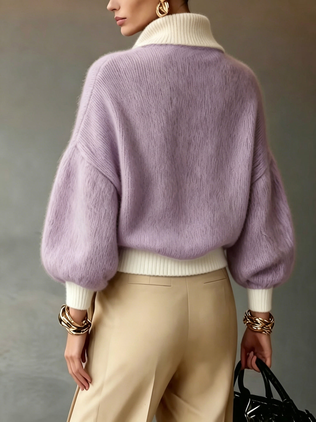 Laurel | Relaxed Half-Zip Sweater