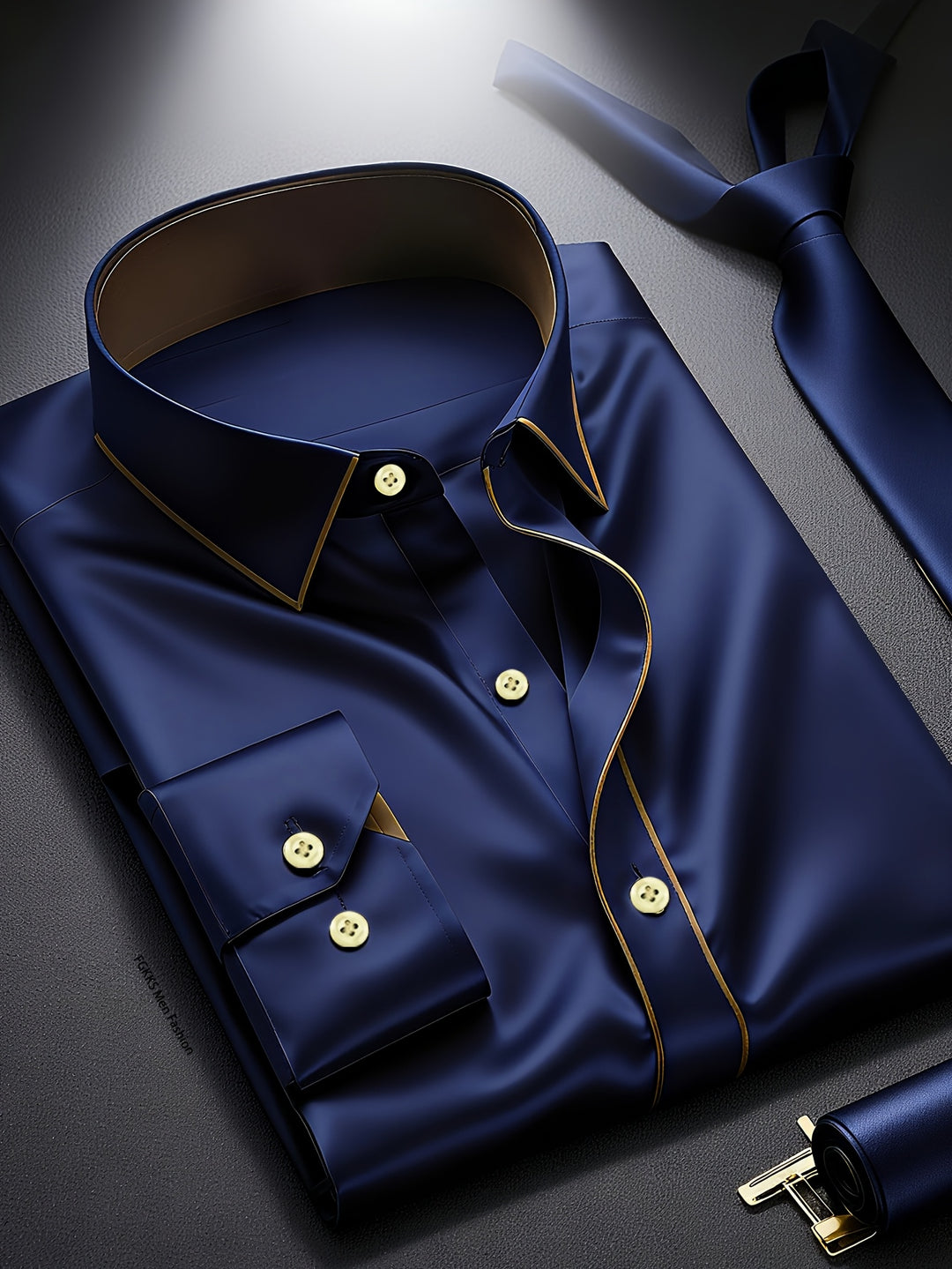 Vance | Men's Slim Fit Long Sleeve Dress Shirt