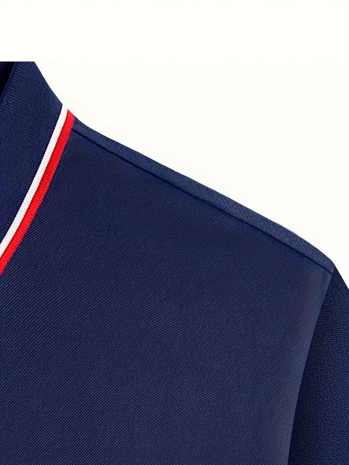 Vincent | Classic Tipped-Collar Polo Shirt