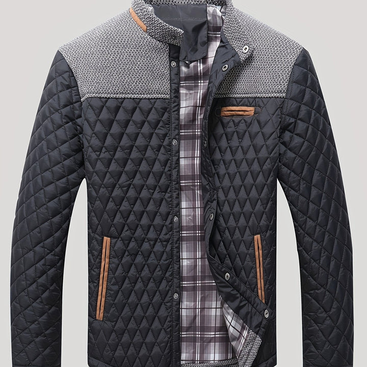 Hollis | Quilted Stand-Collar Jacket