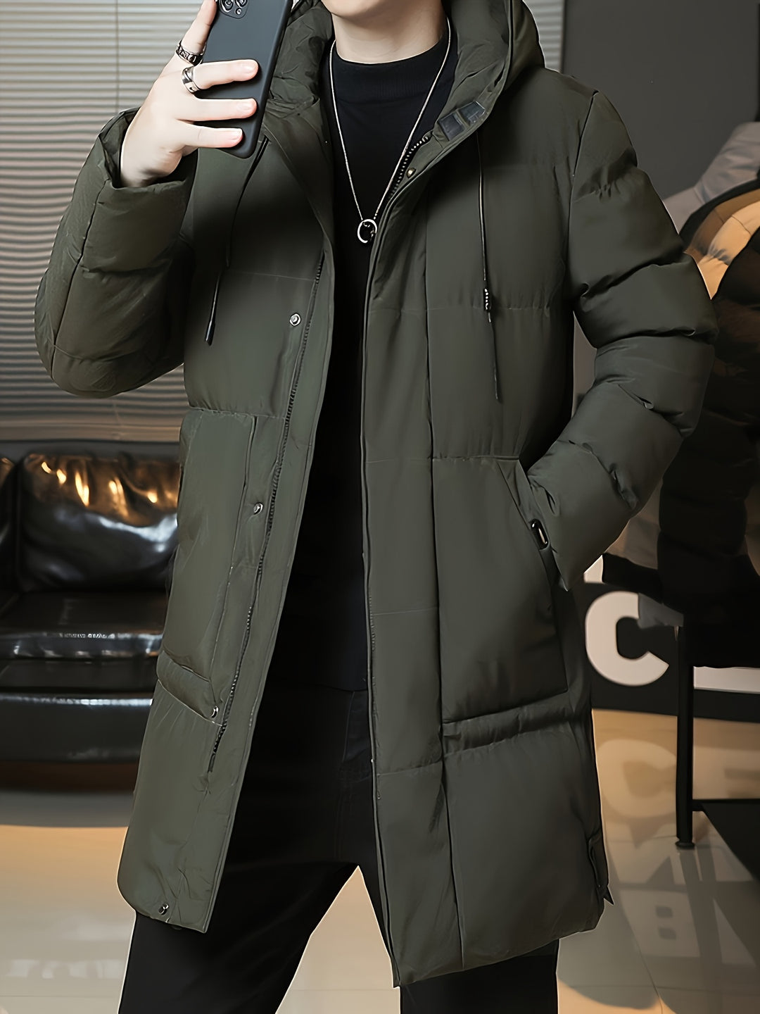 Hartley | Longline Hooded Winter Coat