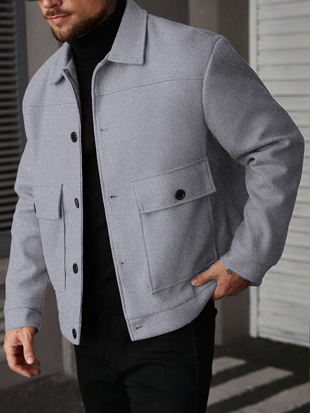 Emmett | Structured Utility Jacket