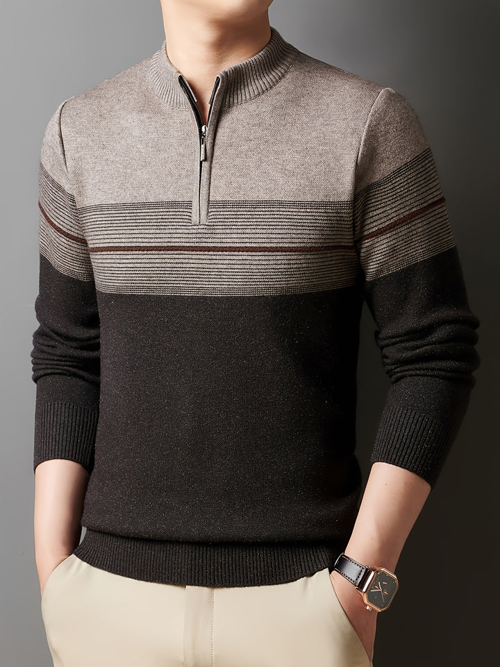 Barrett | Refined Quarter-Zip Sweater