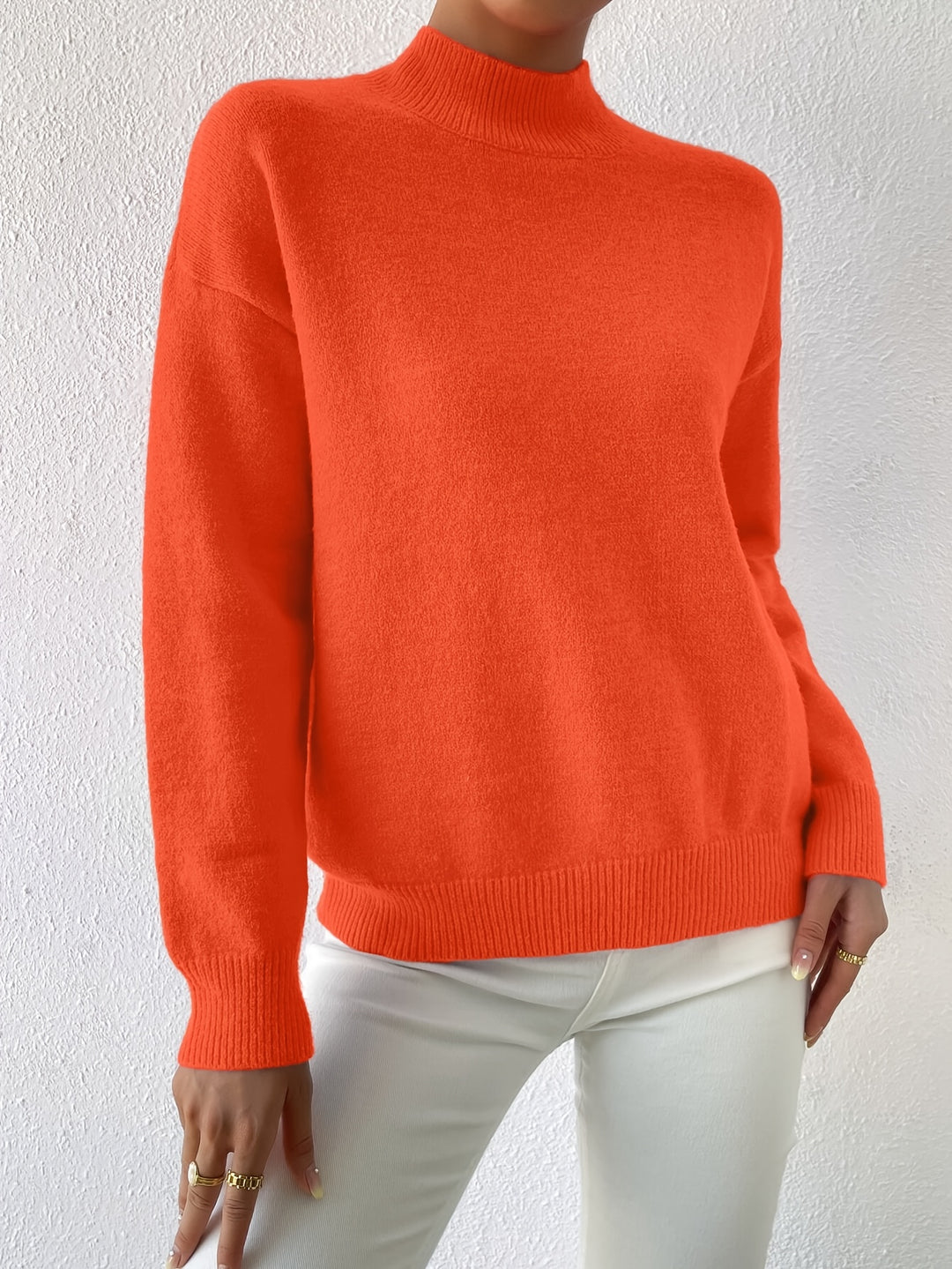 Juniper | Relaxed Mock Neck Sweater