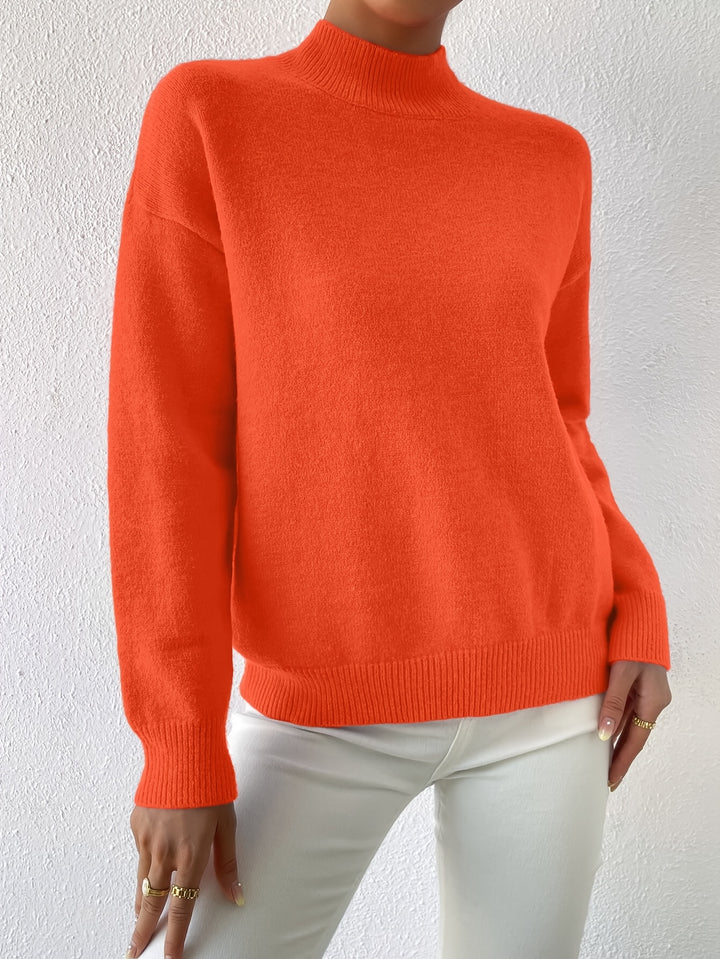 Juniper | Relaxed Mock Neck Sweater