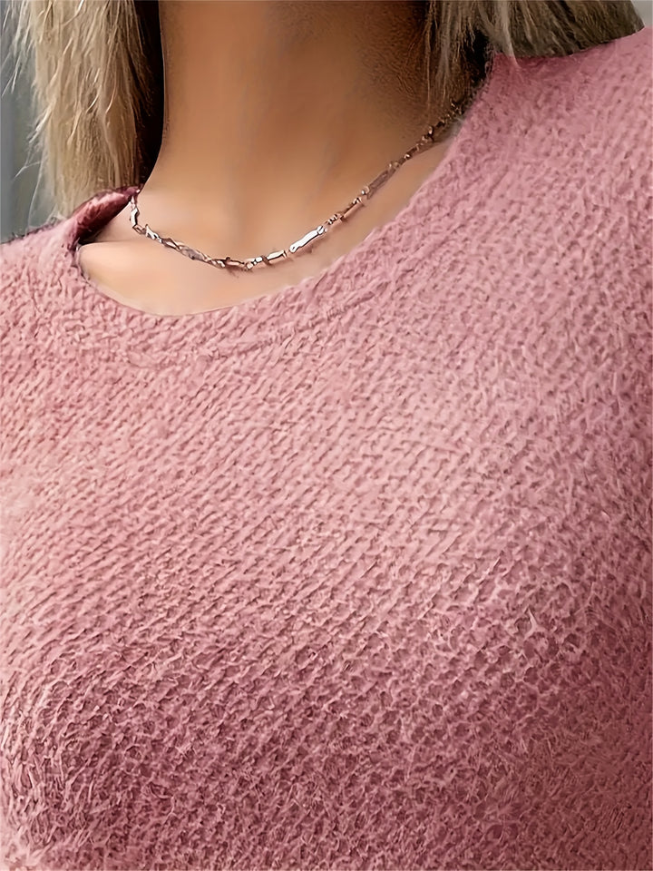 Vivian | Soft Plush Long Sleeve Top