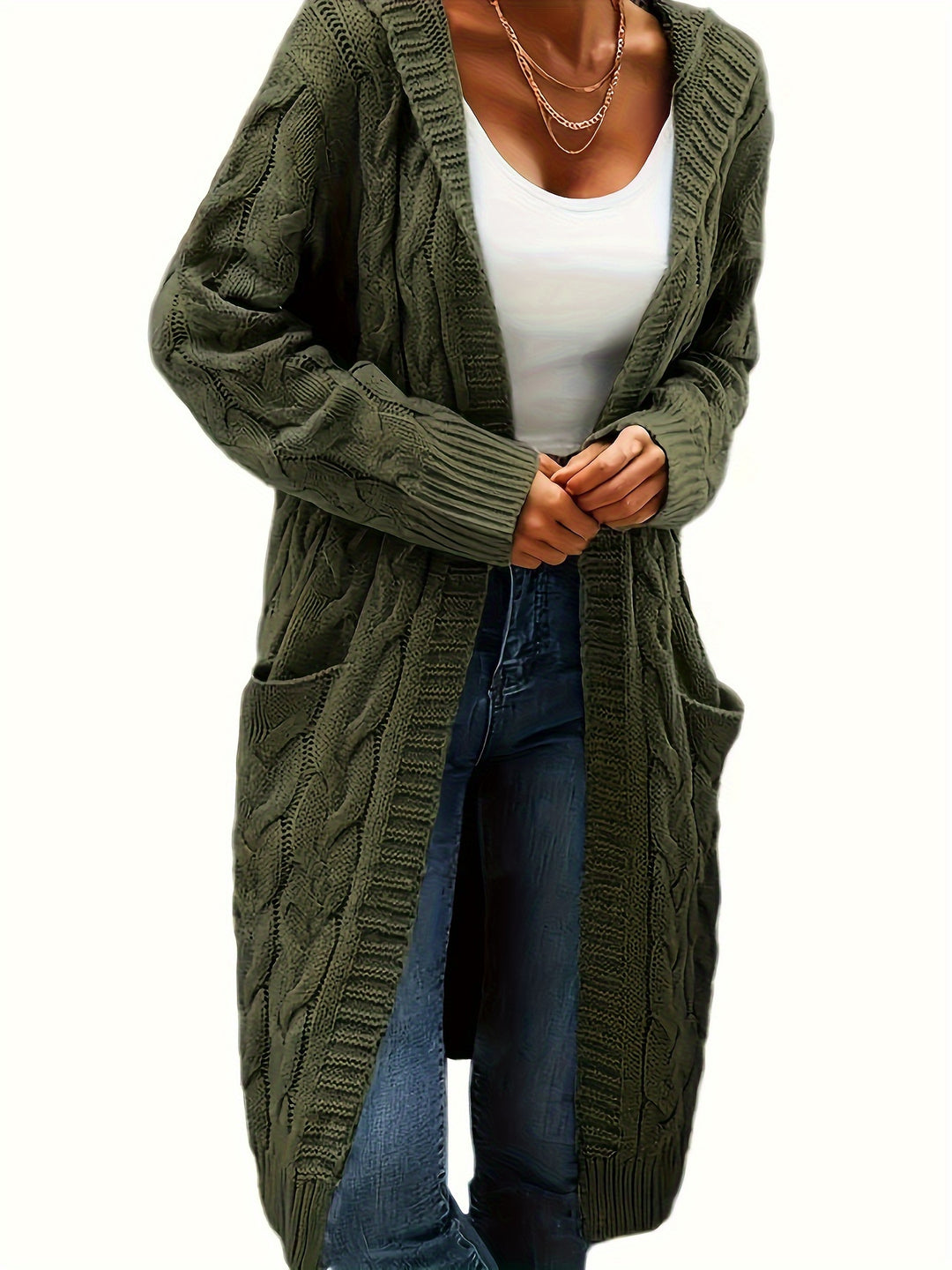 Nadine | Textured Longline Cardigan