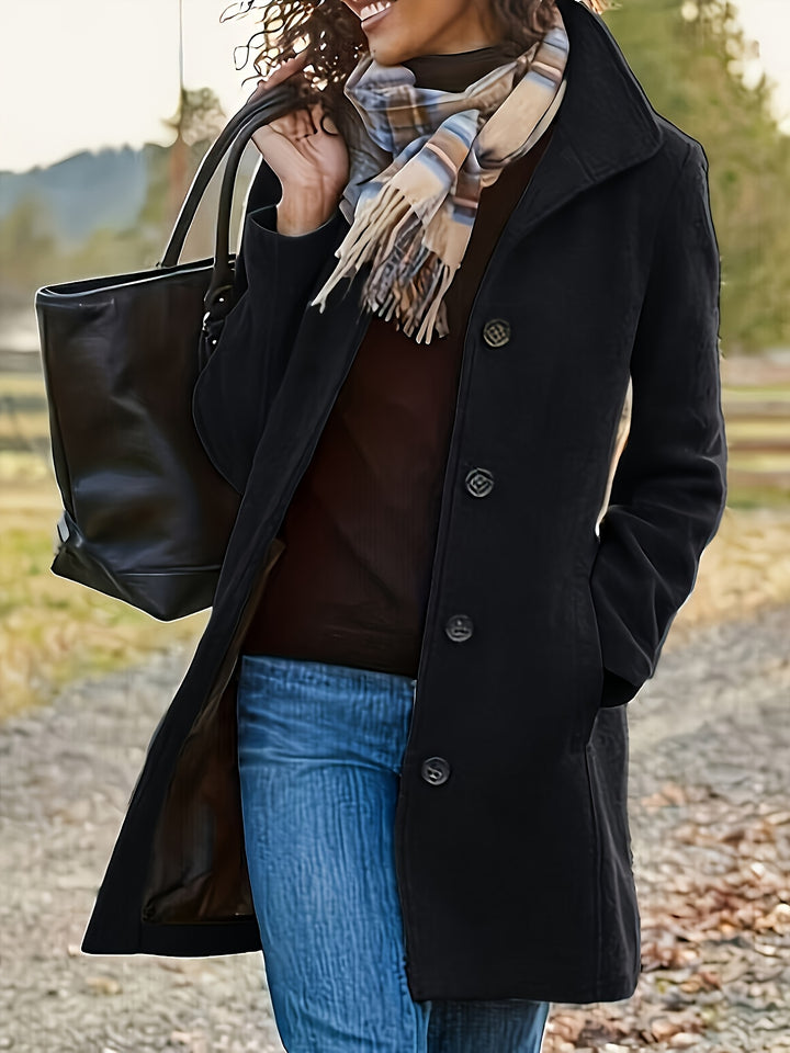 Emilia | Hooded Longline Coat