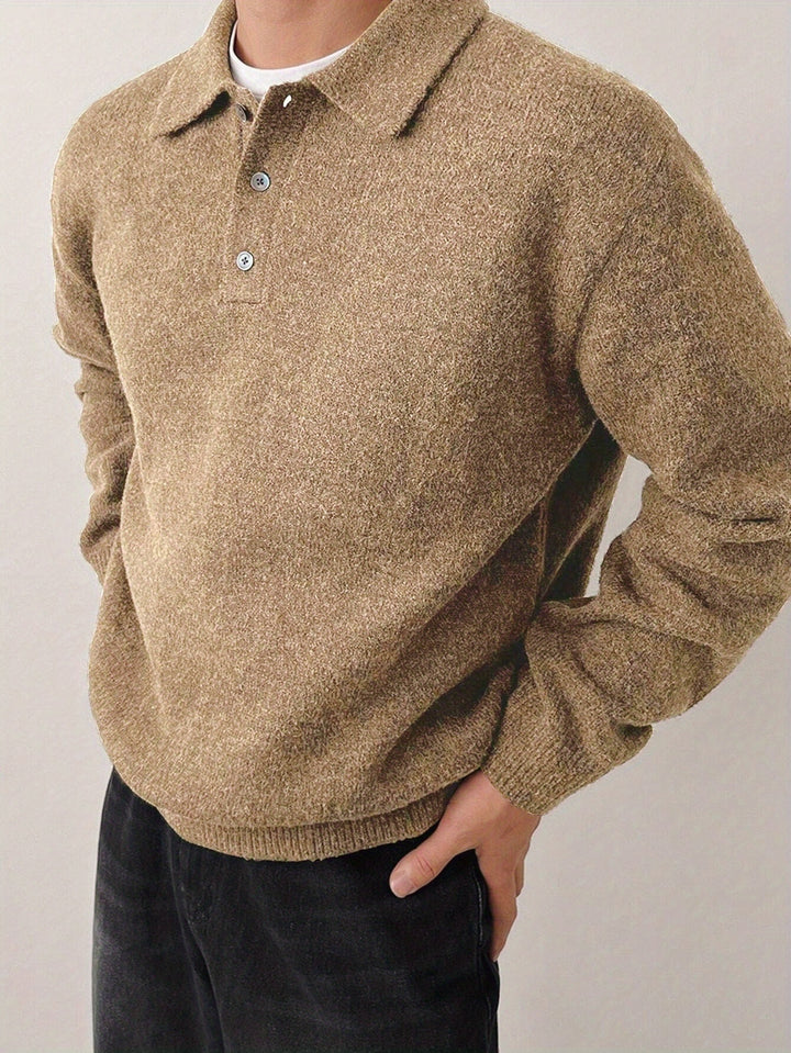 Sullivan | Refined Polo-Collar Sweater