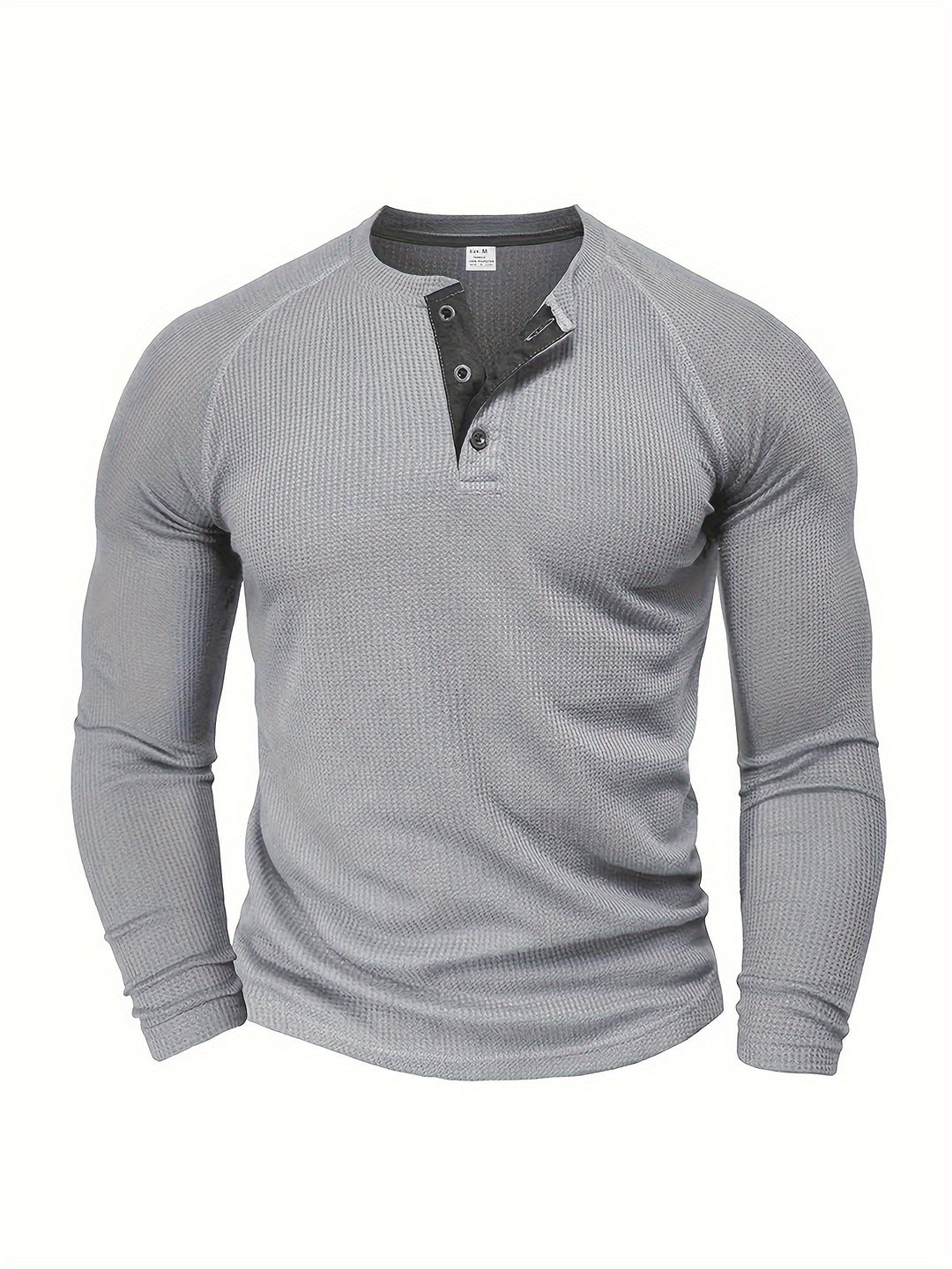 Rowan | Classic Waffle-Knit Henley