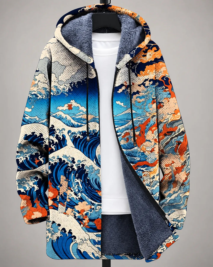 Graham | Heritage Art Hooded Jacket