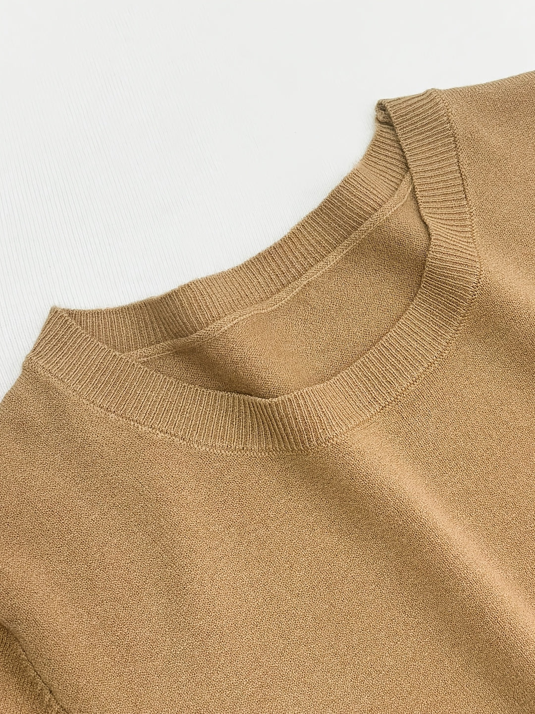Margot | Refined Short-Sleeve Knit Top