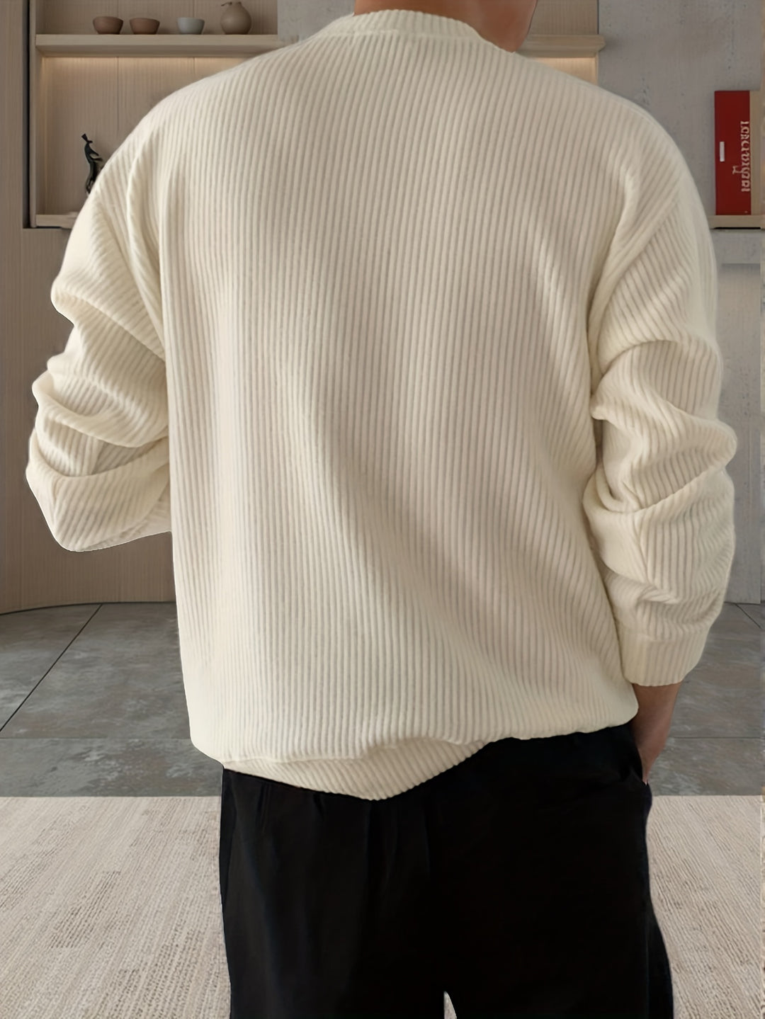 Rupert | Ribbed Crew Neck Sweater