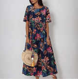 Marisol | Relaxed Floral Maxi Dress