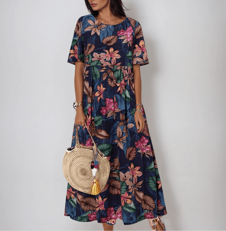 Marisol | Relaxed Floral Maxi Dress