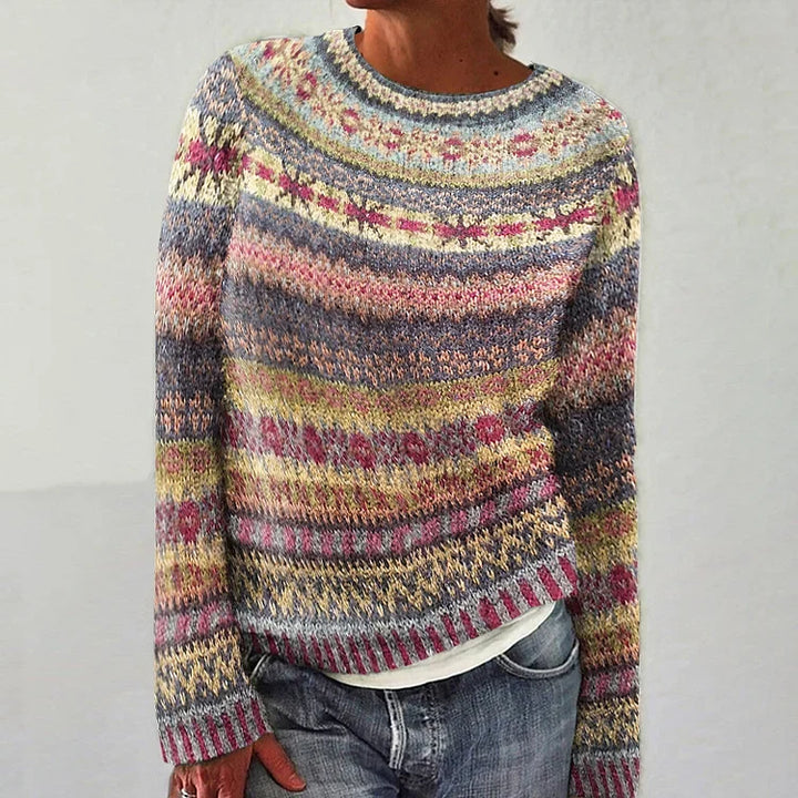 Adelia | Heritage Patterned Sweater