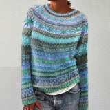 Marla | Cozy Patterned Knit Sweater