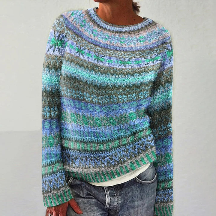 Adelia | Heritage Patterned Sweater