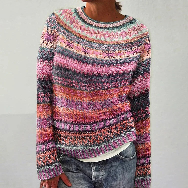 Adelia | Heritage Patterned Sweater