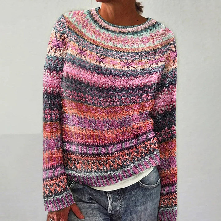 Adelia | Heritage Patterned Sweater