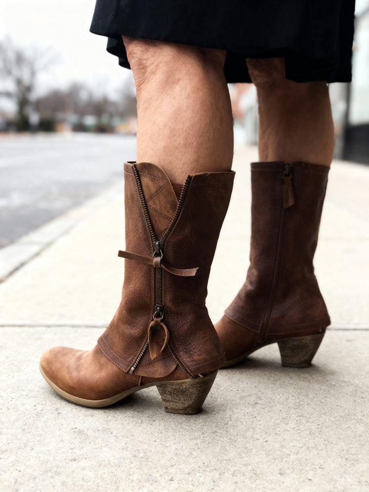 Pippa | Timeless Mid-Calf Heeled Boots