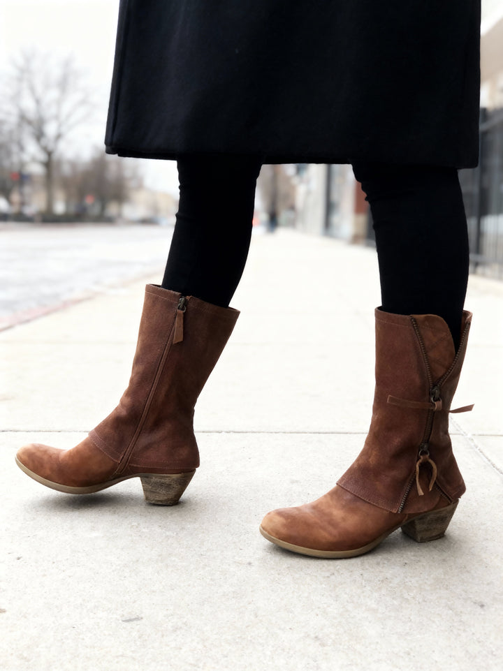 Pippa | Timeless Mid-Calf Heeled Boots