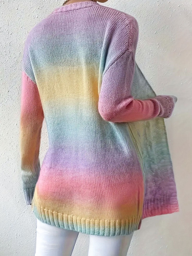 Charmaine | Open-Front Long Duster Cardigan