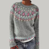 Sonja | Nordic-Inspired Patterned Sweater