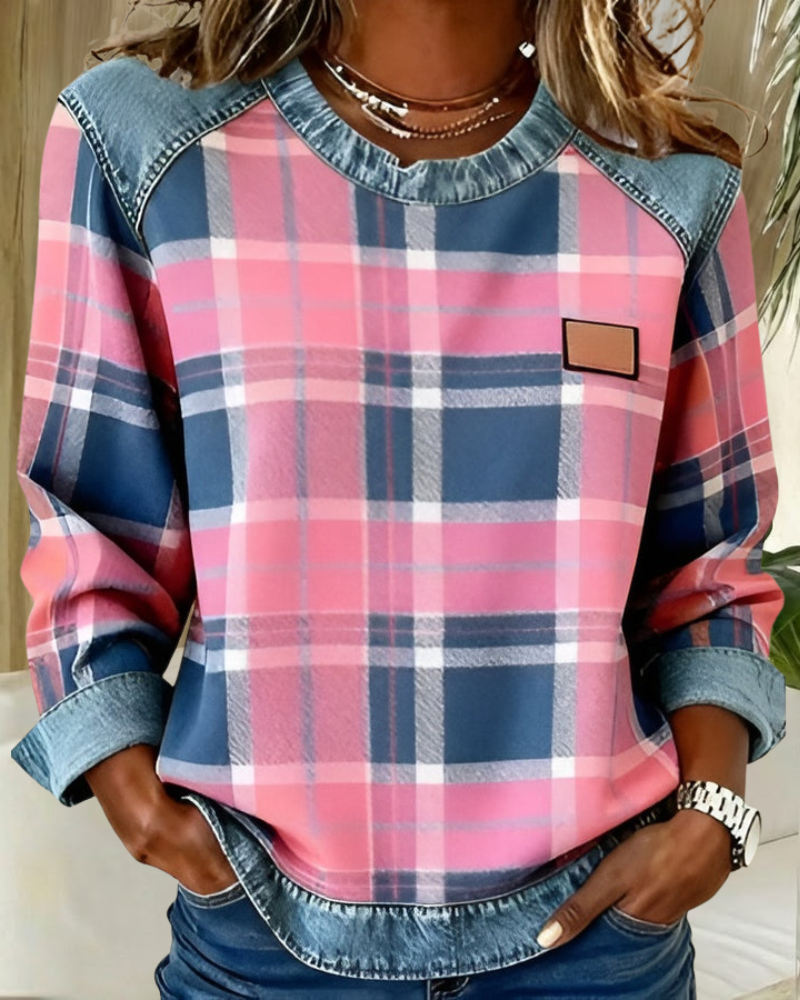 Cassidy | Timeless Plaid Sweater