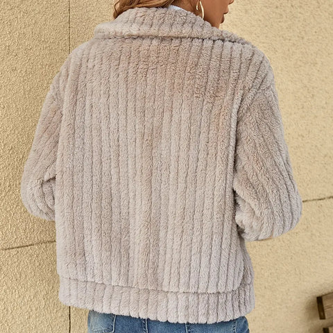 Kathryn | Cozy Textured Zip Jacket