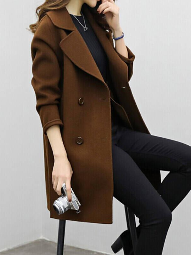 Evelina | Elegant Longline Coat