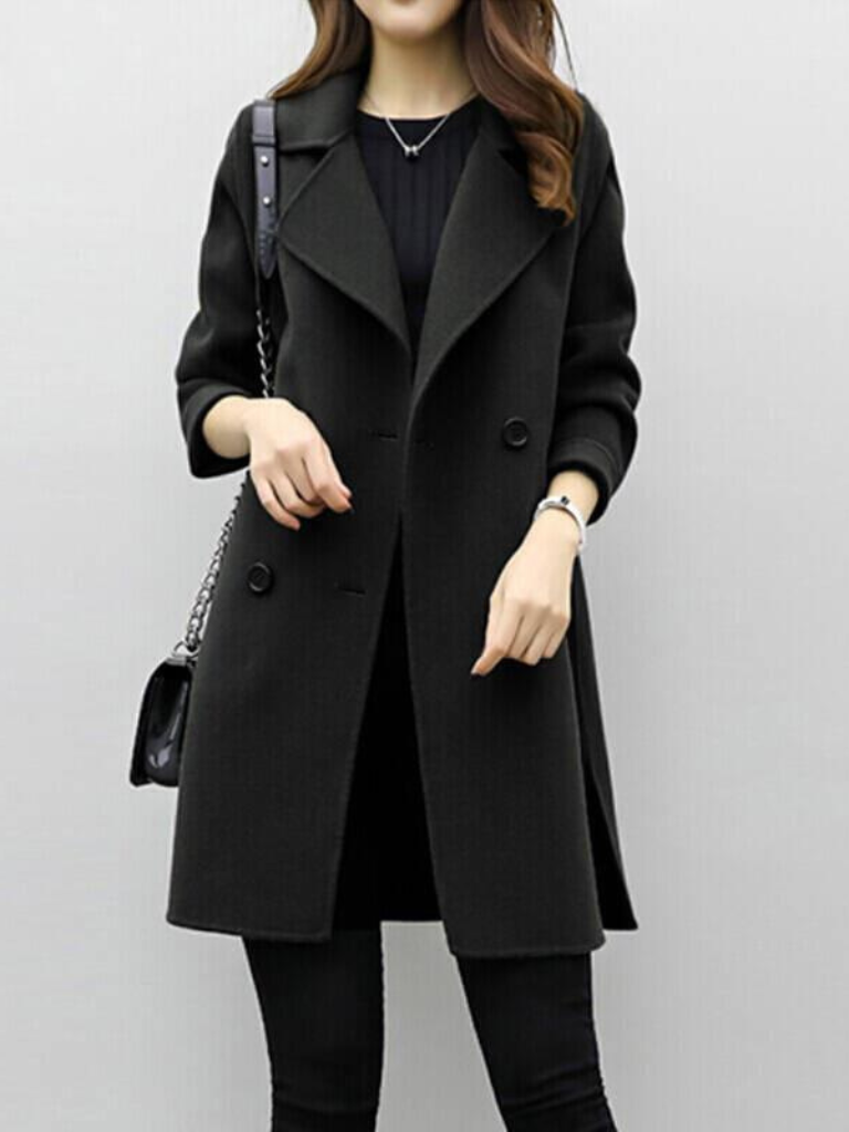 Evelina | Elegant Longline Coat