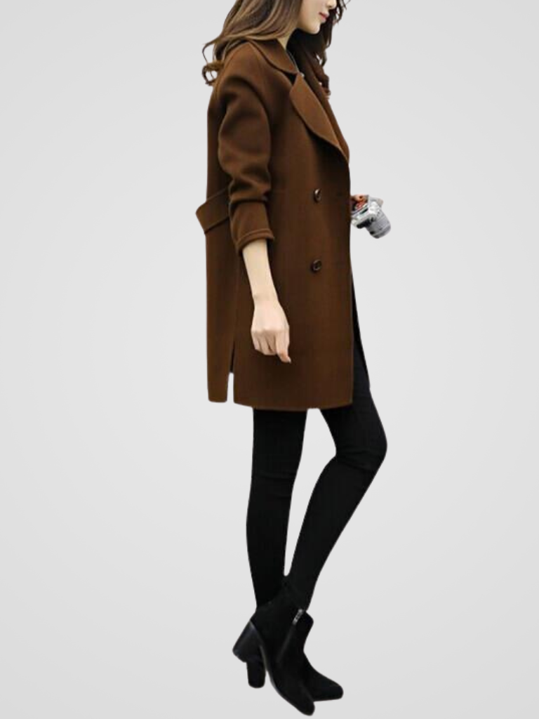 Evelina | Elegant Longline Coat
